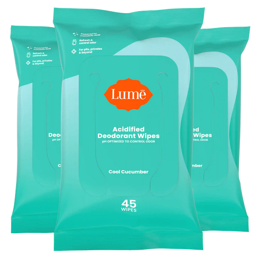 Cool Cucumber 45ct Wipes | Deodorant Wipes 3-Pack