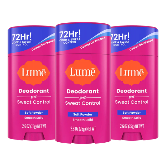 Soft Powder | Sweat Control Solid Deodorant 3-Pack